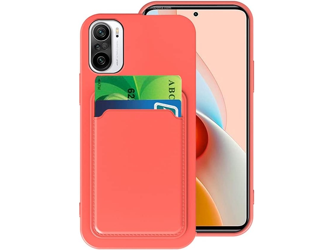Capa Protetora para Xiaomi 11I HONGWE. Anti-Choque com Porta-Cartões Rosa