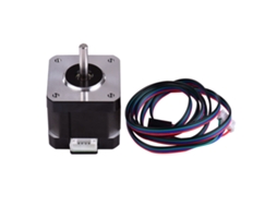 Motor De Passo Nema 17 0.9 Grau 42mm 2 Fases Baixo Ruído Para Impressora 3d Cnc Com Cabo 1m 17hs4401s