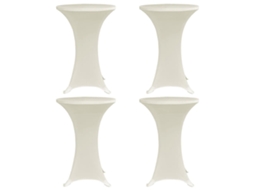 Table Cover, Table Covers Vidaxl Creme Tecido (60 Cm)