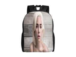 Mochila Lady Gaga Para Estudantes, Durável E Leve, À Prova Dágua E Com Alças Respiráveis. Loja K183 Olysi