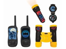 Jogo Eletrónico LEXIBOOK Batman- Conjunto Aventureiro Binóculos Bússola Lanterna Preto/Amarelo Rptw11Bat (Idade Mínima Recomendada: 3 anos)