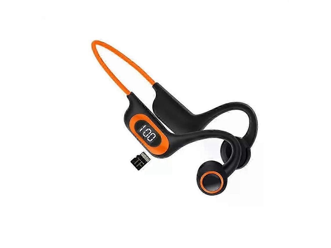 Fone de Ouvido Bluetooth AKZ G3 com Condução Óssea V5.3, Gancho de Orelha, À Prova D'água para Esportes TAISHENGDA