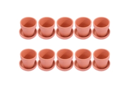 10 Conjuntos de Vasos para Plantas ALLINLESS