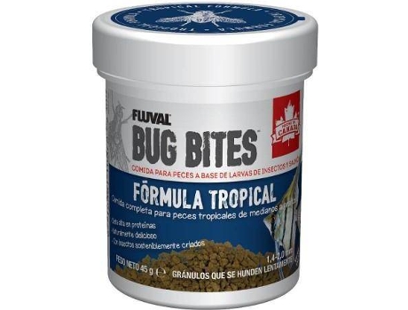 Alimentação para Peixes Tropicais  Tropical (45g)