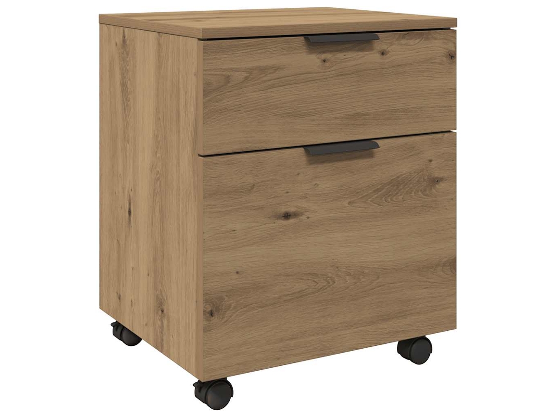File Cabinet, File Cabinets Vidaxl Marrom Madeira Processada (n/a)