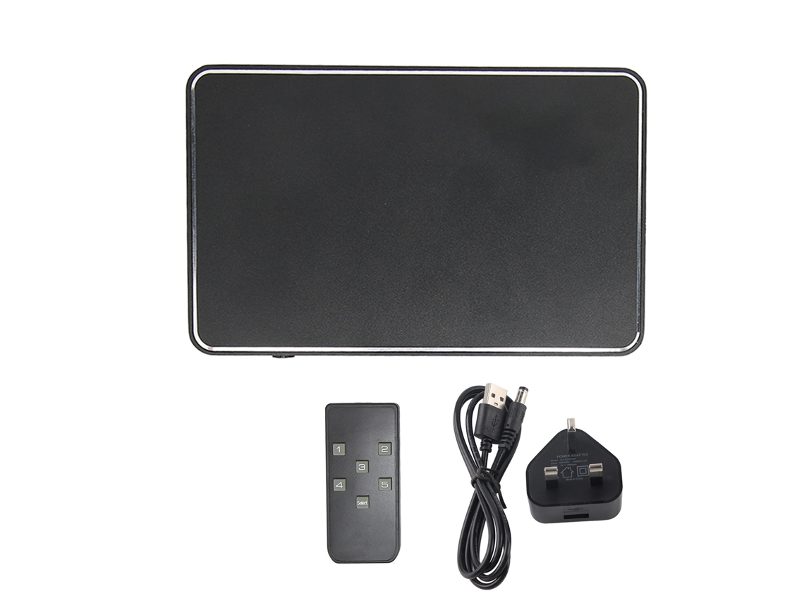 Switcher Hdmi 2.0 LAXISCREED 5 em 1 4k 60hz