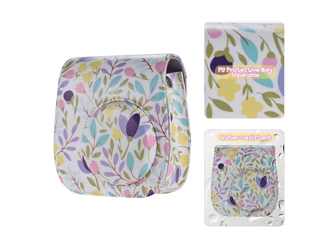 Kit De Acessórios 14 Em 1 Para Fujifilm Instax Mini 8/8+/8s/9: Capa, Correia, Lente Selfie, Filtros, Álbum E Molduras