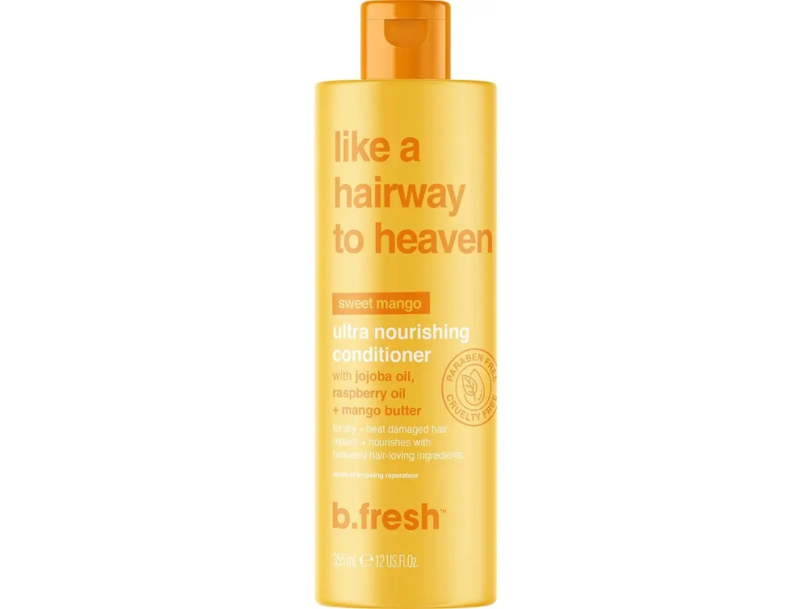 B.fresh Condicionador Nutritivo Manga 355 Ml - Repara E Protege Cabelos Secos