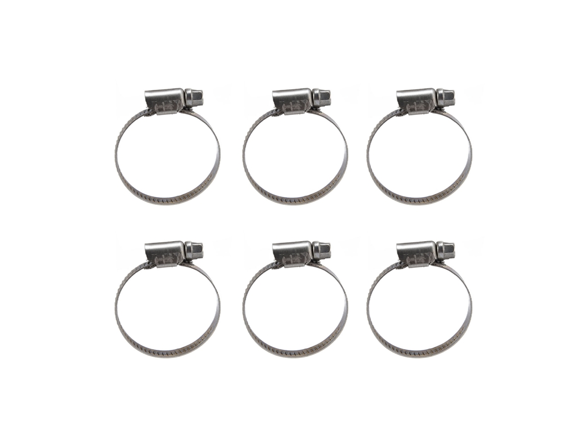 Laxiscreed Braçadeiras Ajustáveis Em Aço Inox Para Tubos De Combustível De 21 A 44 Mm