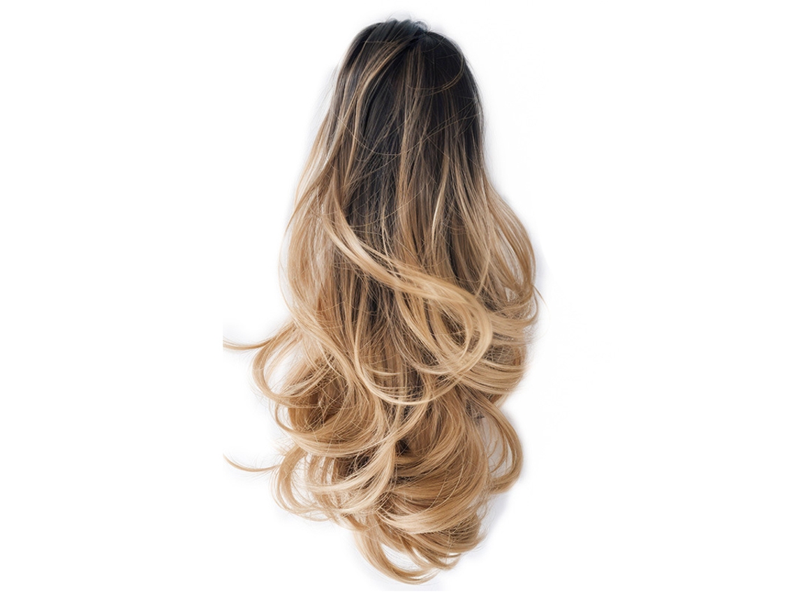 Extensão de Cabelo com Rabo de Cavalo Preso