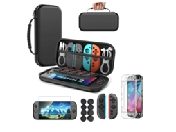 Adequado Bolsa De Armazenamento Para Switch2 Bolsa De Transporte Portátil Com Capa Rígida Com Controlador, Ferramentas E Acessórios Cuich
