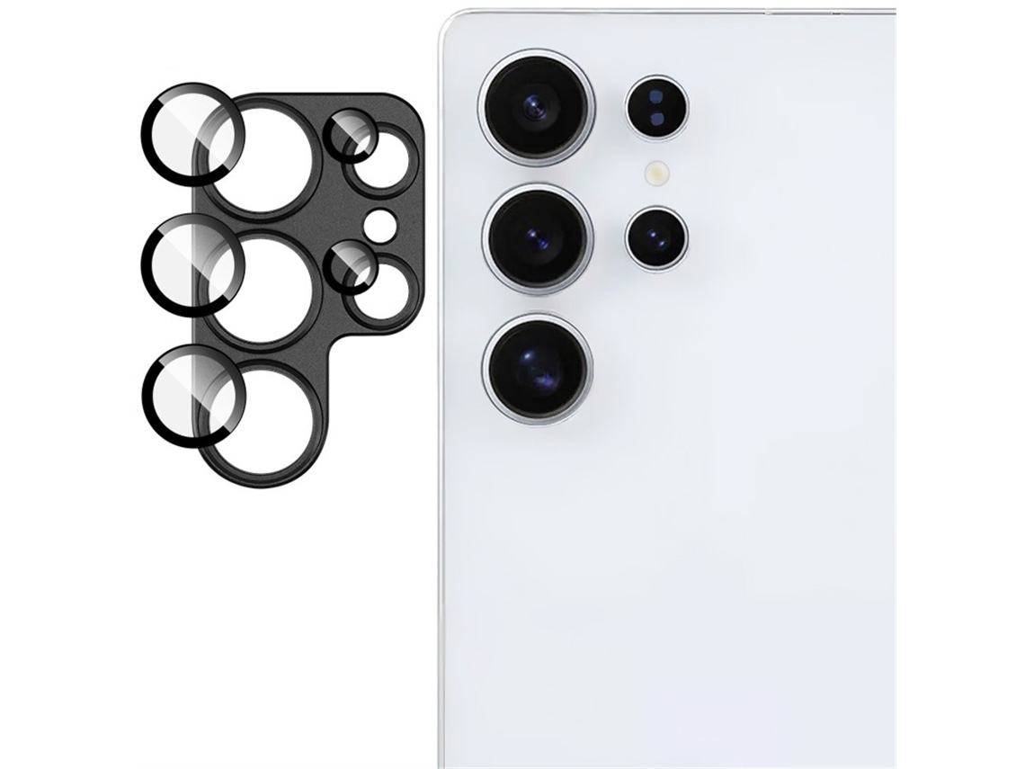 Imak Película Protetora De Lente De Câmera Para Samsung Galaxy S25 Ultra Em Metal Película Protetora De Lente Em Vidro Temperad -aquaforge
