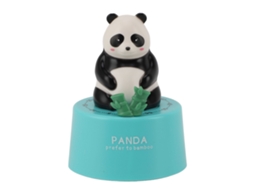 Cronômetro Mecânico de Cozinha com Forma de Panda e Base Magnética 60 Minutos com Alarme Alto