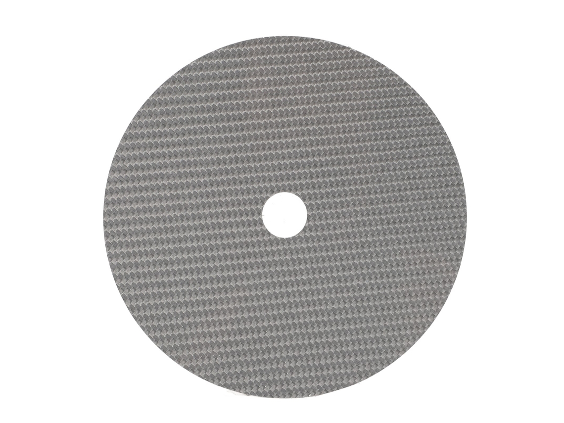 Aetheria tapete de Sintonia Cd Hifi Fibra de Carbono Baixa Distorção para Cd Player Prata