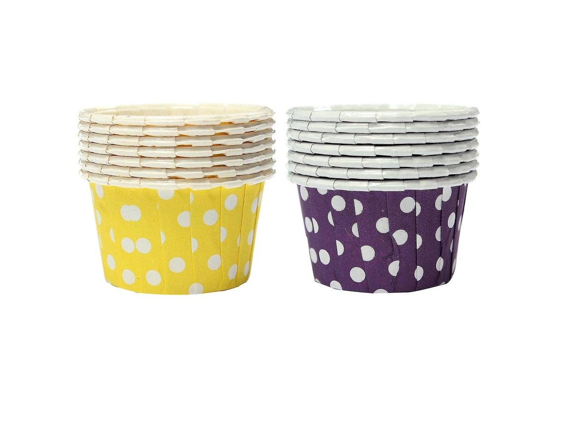 100 Unidades De Forminhas Papel Para Cupcake, Formas Assar, Muffin, Roxas