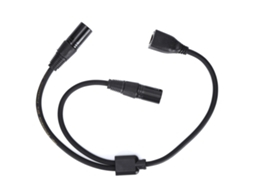 Cabo Adaptador Dual Xlr Macho para Rj45 Fêmea, 0.5m | S/MARCA