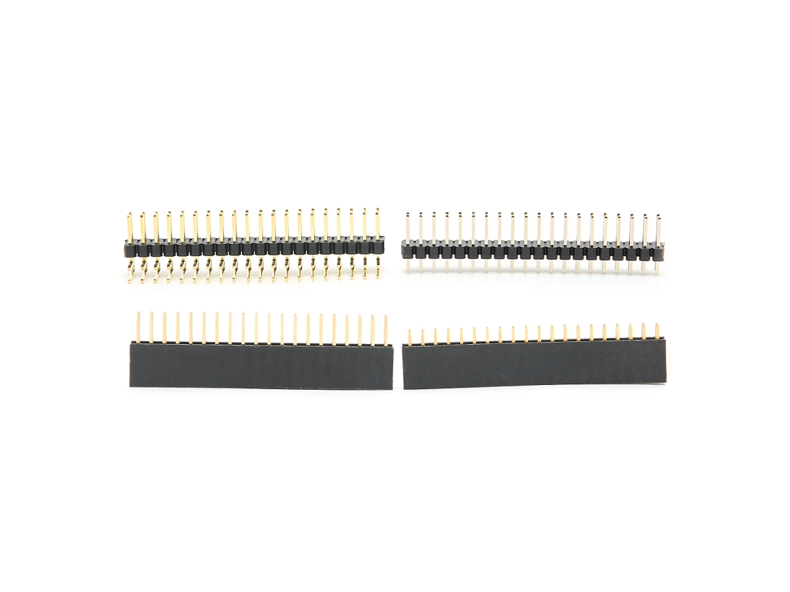 Pin Header De 40 Pinos Para Acessórios De Breadboard Do Conector Raspberry Pi Zero