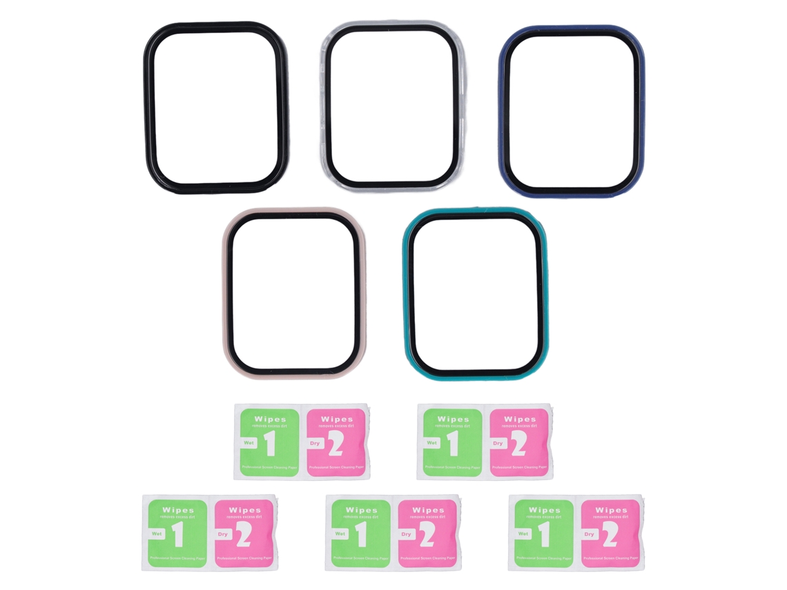 Capas Anti Risco Para Amazfit Bip 5 Pc Preto Verde Rosa Transparente Azul