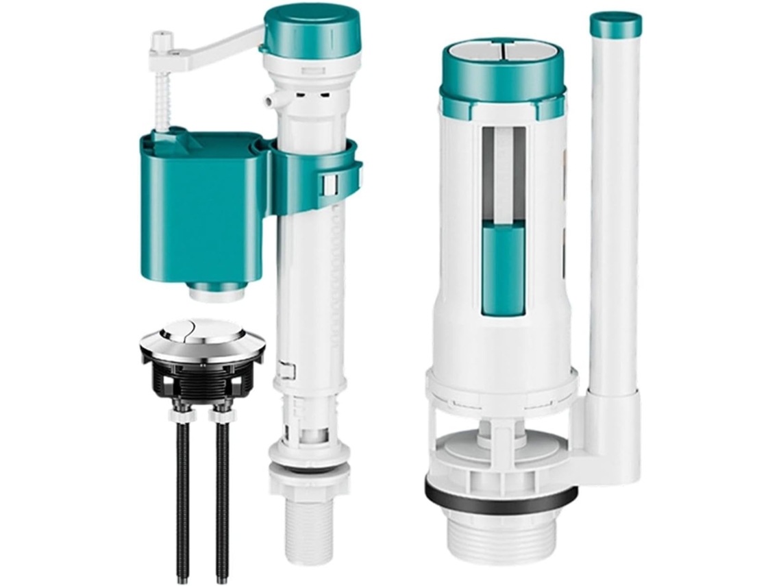 Kit De Reparo Para Vaso Sanitário, Para A Parte Interna Da Caixa Acoplada, Conjunto De Peças.