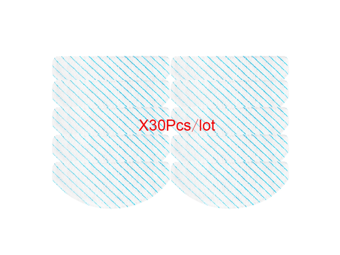Pano descartável do esfregão de microfibra para ecovacs deebot ozmo t8/t8aivi/max/power aspirador robótico peças sobresselentes acessórios