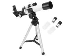Ats telescópio Astronômico Refratsor Portátil 40mm de Abertura e 400mm de Comprimento Focal para Crianças, Iniciantes e Adultos