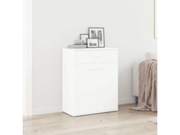 Vidaxl Aparador 60x30x75 Cm Contraplacado Branco