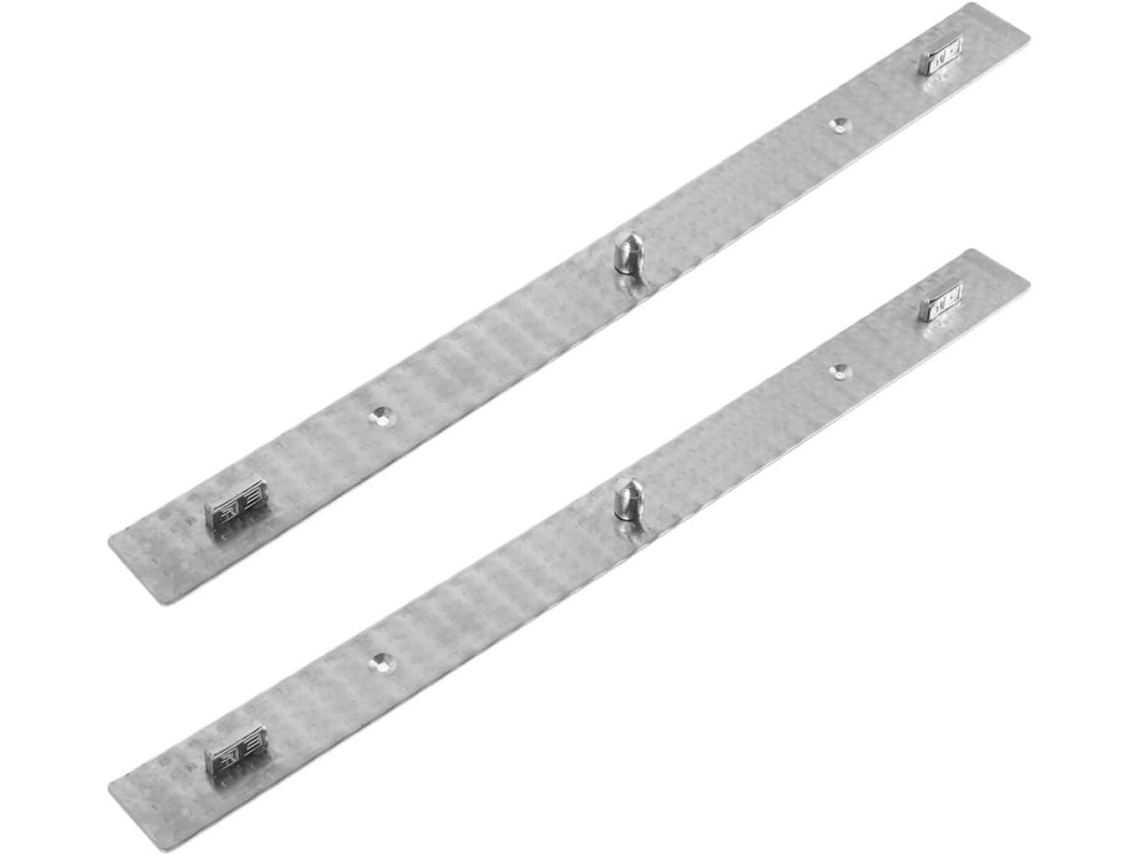 Barra De Pinos Para Animação, Pacote Com 2 Unidades 3 Metal Prateados,