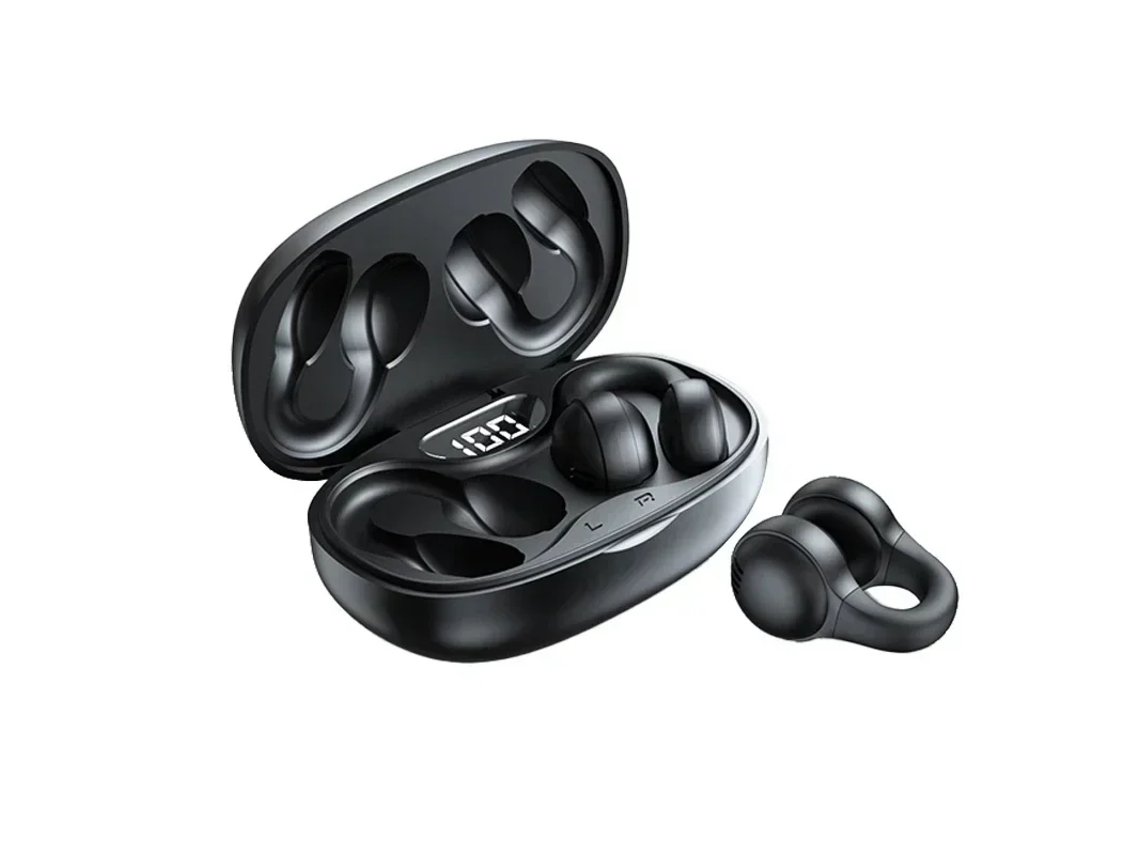 Auriculares Sem Fio Condução Óssea YIZHOOD Bluetooth Preto