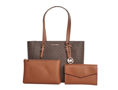 Bolsa de Mulher MICHAEL KORS BAGS PVC Castanho (Tamanho Único)