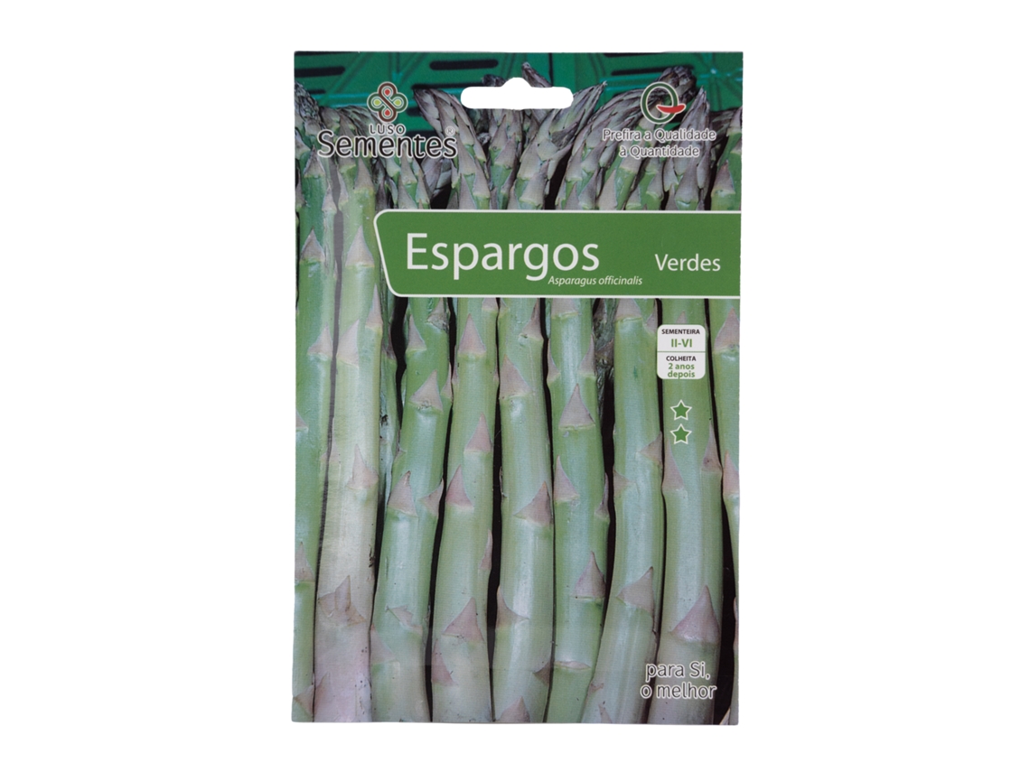 Semente Espargos Verdes 8gr