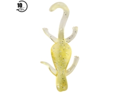 Lure (soft Bait) 10pcs Heng Jia 5cm/1g Gecko Lure (authorized) New Product