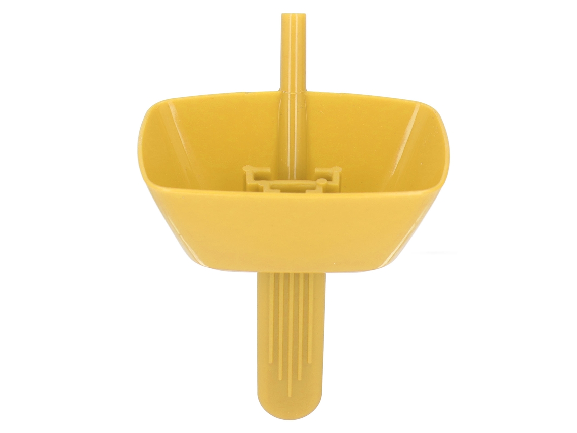 Suporte para Palito de Gelo Abs Anti derramamento Amarelo