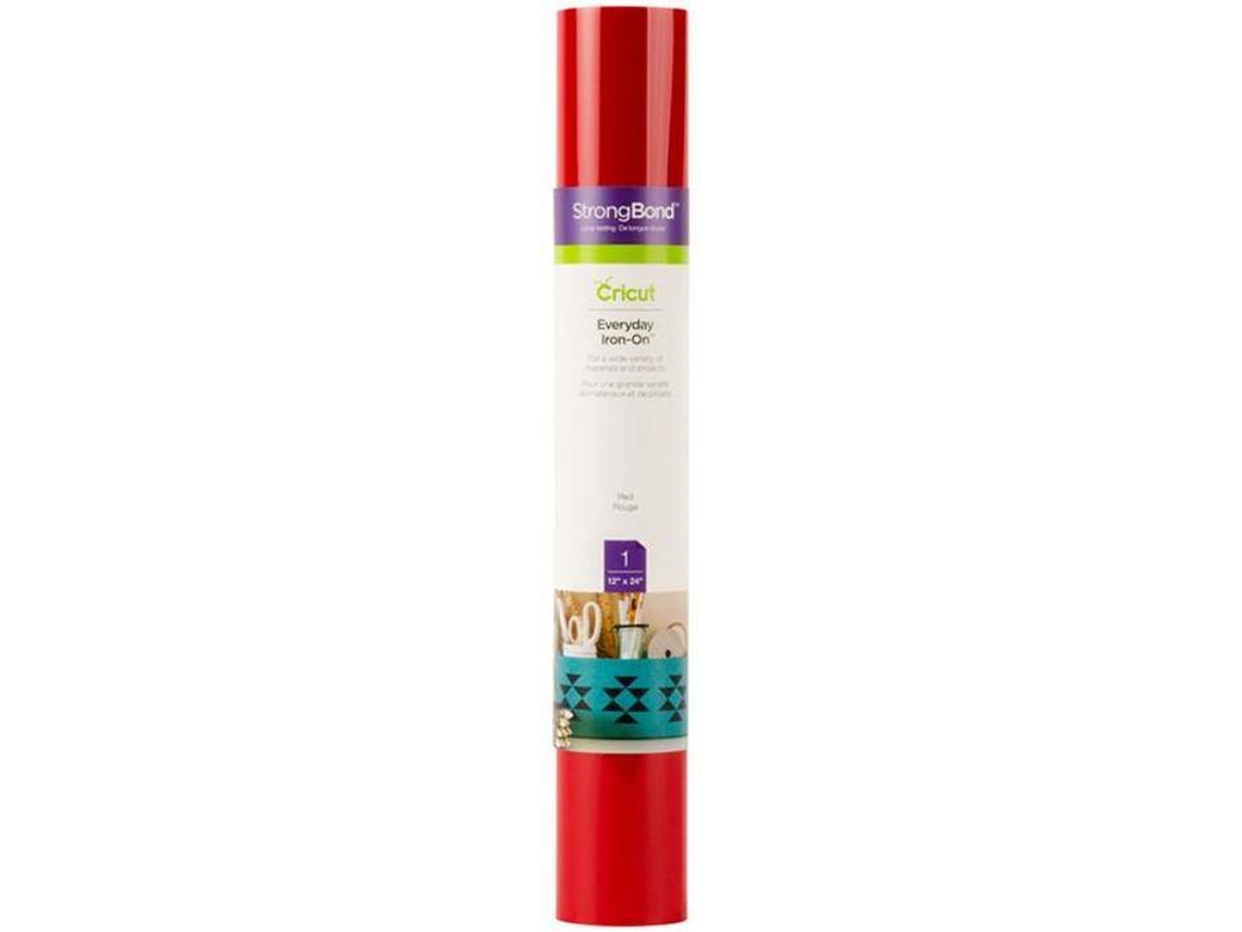 Everyday Iron-On CRICUT Red M3 (30x60cm - 6 Folhas)
