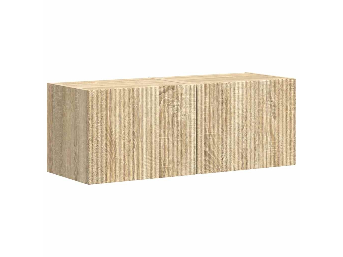 Conjunto de Armários de TV de Parede Sonoma MAISON EXCLUSIVE (60x31x29.5 cm)
