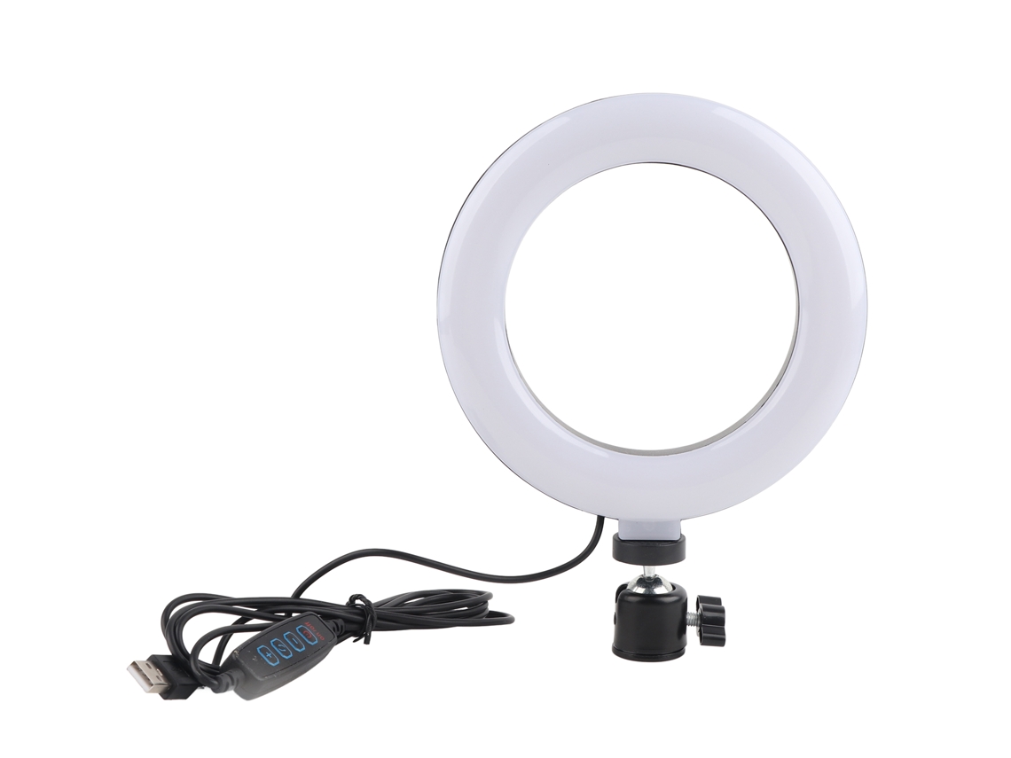6 Inch Ring Shape Photography Lighting 3 Colors Adjustable Fill Light Usb Interface LAXISCREED