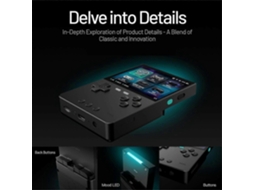 Console De Jogos Portátil Brick De 128 Gb Com Sistema Operacional Linux, Tela Ips De 3,2 Polegadas E Controle De Jogos Retrô. Hengjian (1024 X 768)