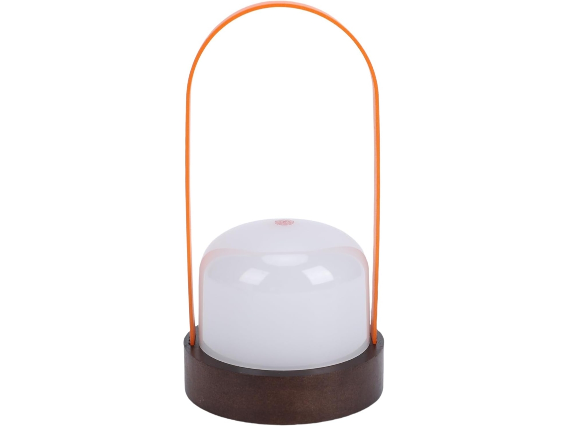 Luminária De Mesa Portátil Sem Fio Cocoarm Em Madeira Maciça E Pp, Recarregável Via Usb, 1200mah, 3 Cores, Regulagem