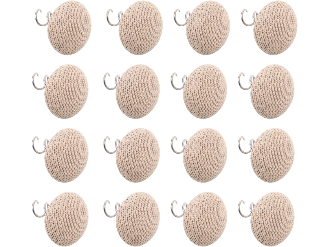 Valiclud 50-pinos Giratórios Em Aço Inoxidável Para Saias De Cama, Fixadores De Tecido Bege Para Capas Sofá E Almofadas