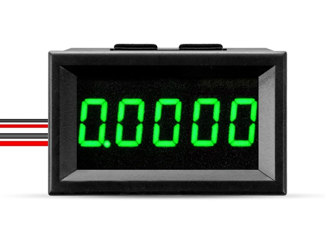 Medidor De Corrente Digital 0-3a Com Display Led 5 Dígitos E 0 Cc 3