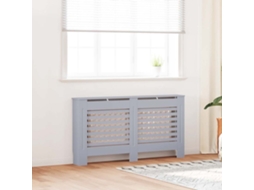 Vidaxl Cobertura De Radiador 152x19x81,5 Cm Mdf Antracite