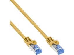 72601y Cabo de Rede Amarelo 1 M Cat6a S/ftp Inline (s Stp)