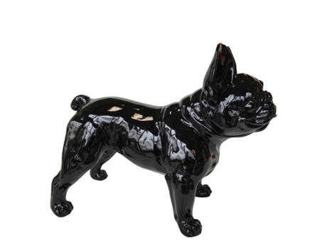 Boston Terrier Osha 52X25X41 Cm Preto