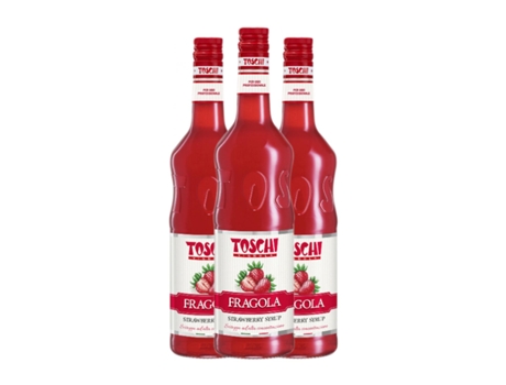 Schnapp TOSCHI Sirope Fresa Sem Álcool (1 L - 3 Unidades)