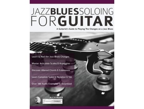 Livro Jazz Blues Soloing For Guitar De Mr Joseph Alexander (inglês)