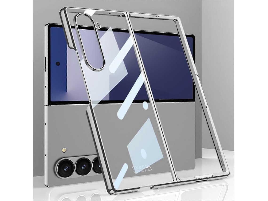 Capa Dobrável Gkk Phantom Com Revestimento Eletroplástico E Cobertura Total Para Samsung Galaxy Z Fold7 5g