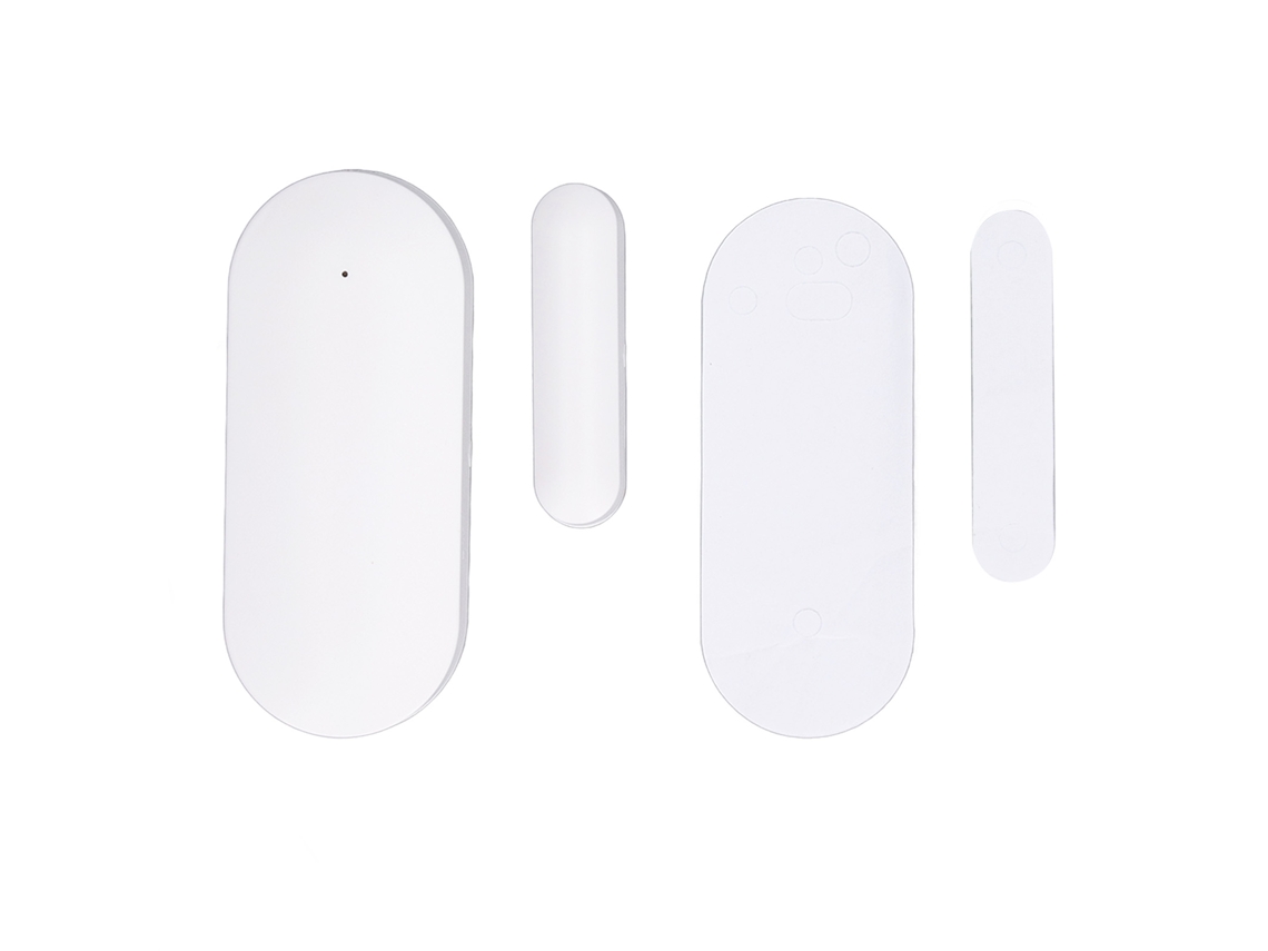 Sensor Magnético WiFi Inalâmbrico para Porta e Janela com Alarme 3V S/MARCA