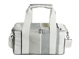 Mochila escolar Lurelia, em tecido Oxford, com isolamento térmico, à prova de vazamentos, fácil de limpar, grande capacidade e altura ajustável.