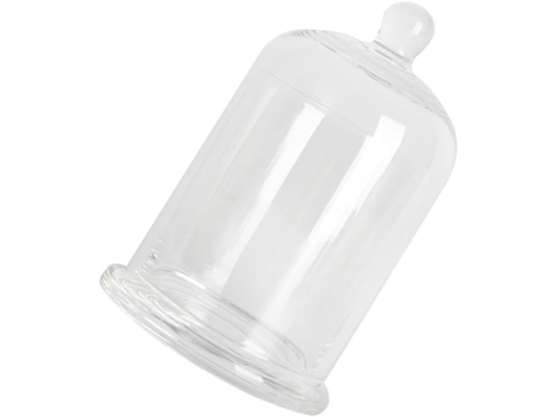 Grande Sino De Vidro Transparente Para Velas, Cobertura Resistente Ao Calor Para Decoração De Casa, Gokoco