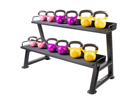Suporte Para Kettlebells Topgim (2 Níveis)