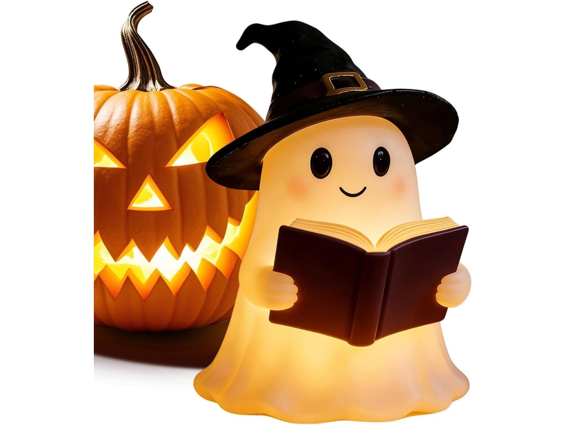 Luminária De Leitura Fantasma, Estátua De Fantasma, Decoração De Halloween